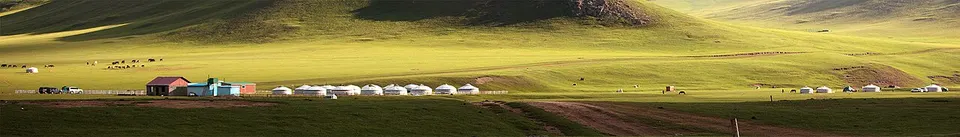Mongolia — Mongolian landscape banner