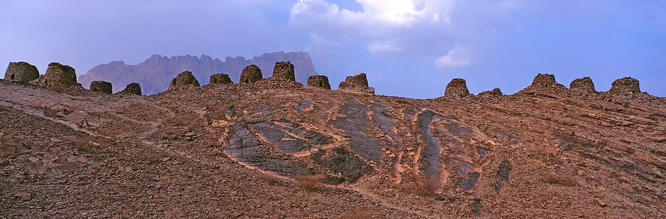 Oman — Beehive Tombs, Qubur Juhhal at Al Ayn, Oman