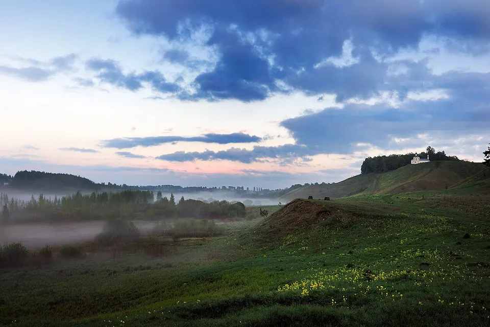 Russia — Izborsk landscapes