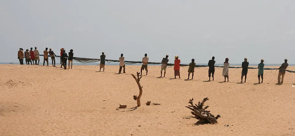 Togo — Fishing net, Togo