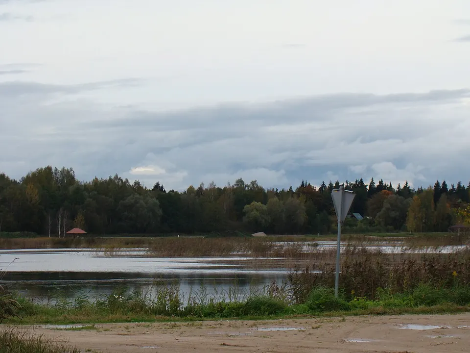 Arves Lake, 06.10.2012 - panoramio — Bauskas novads, Latvia