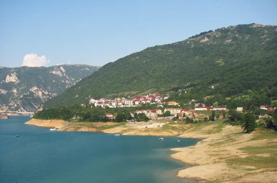 Pluzine town — Plužine Municipality, Montenegro