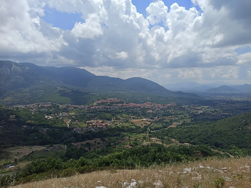 Marsico Nuovo panoramic — Sud, Italy