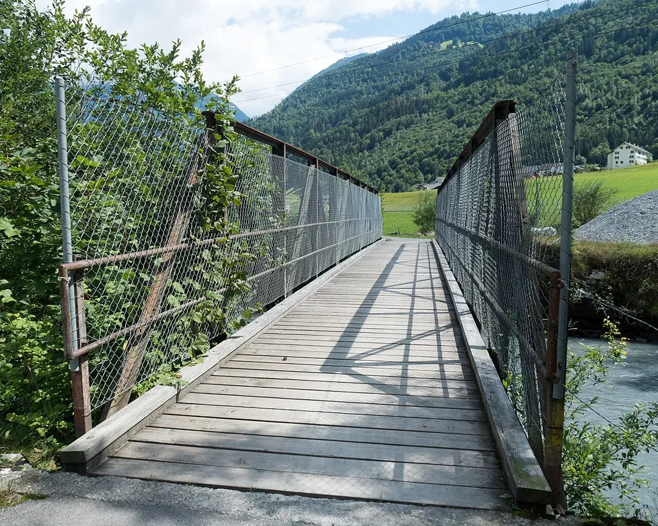 Gruebsteg über die Linth, Haslen GL - Nidfurn GL 20180815-jag9889 — Glarus, Switzerland