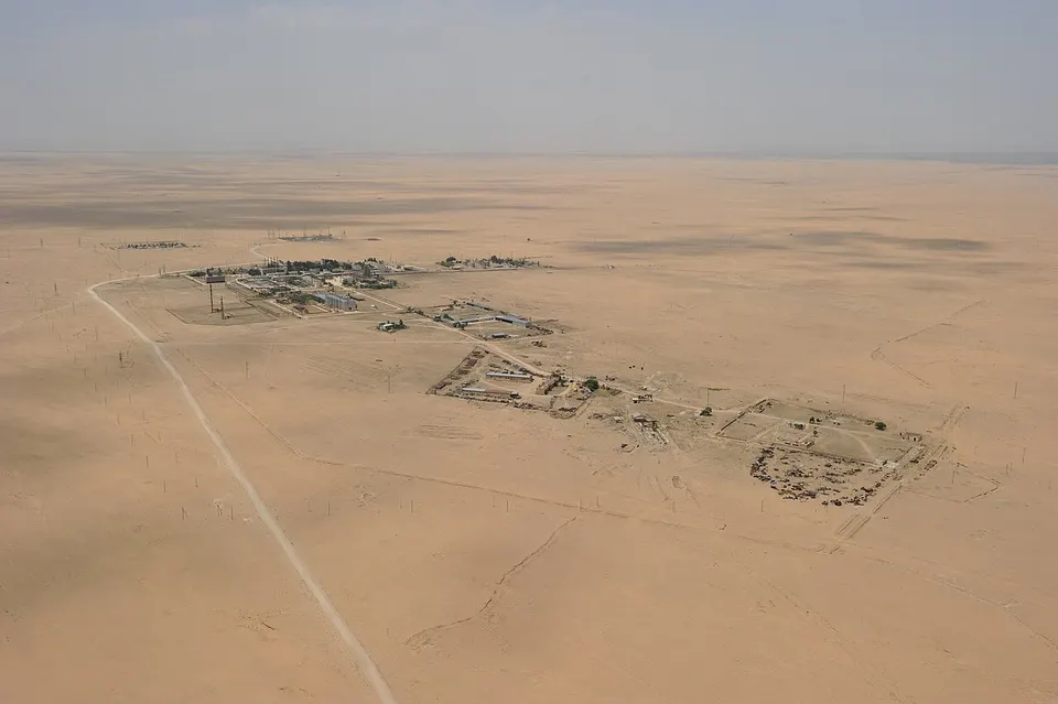 Power plant outside of Sheberghan — Jowzjan, Afghanistan