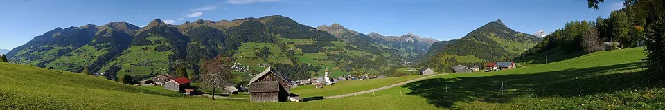 Großes Walsertal Panorama — Vorarlberg, Austria