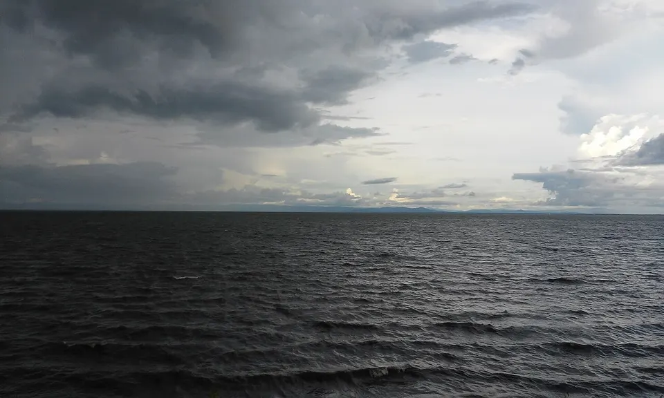 Lake beneath a dramatic sky — Managua, Nicaragua