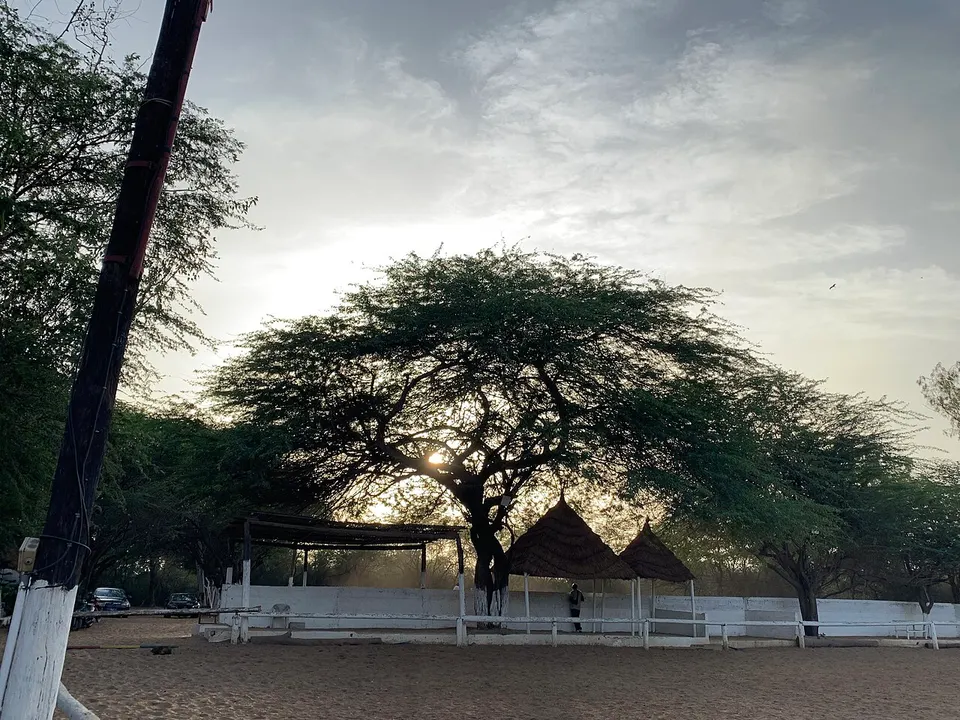A lone Sunset — Dakar, Senegal