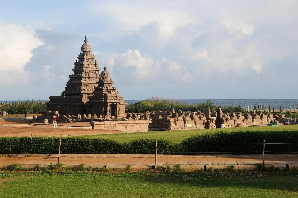 Mamallapuram view — Tamil Nādu, India
