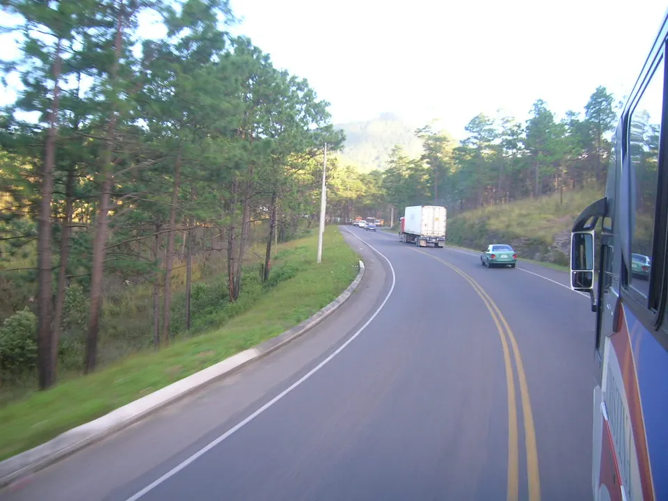 The main road - panoramio — Francisco Morazán, Honduras