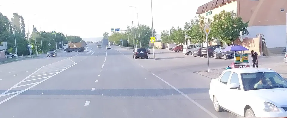 Восточная объездная перед путепроводом 20220710 180543 — Chechnya, Russia