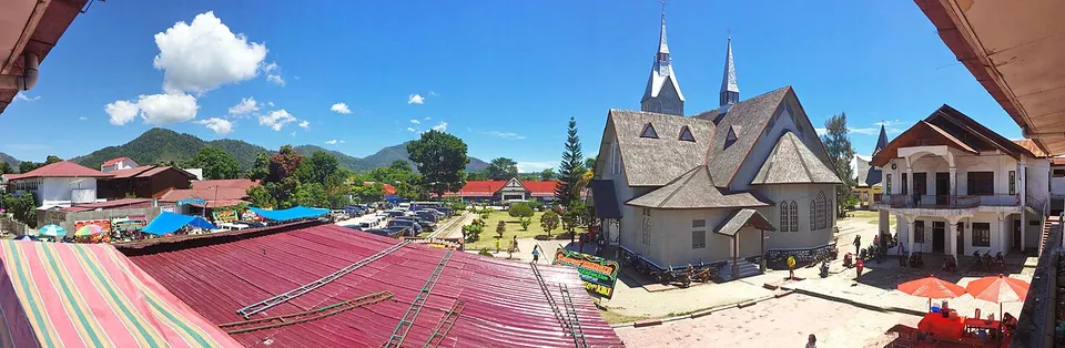 HKBP Balige, Res. Balige (Panorama) — North Sumatra, Indonesia