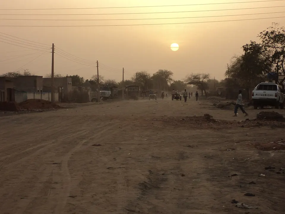 Muglad in front of ICRC office 2011 — West Kordofan, Sudan