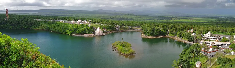 Grand Bassin panorama — Savanne, Mauritius