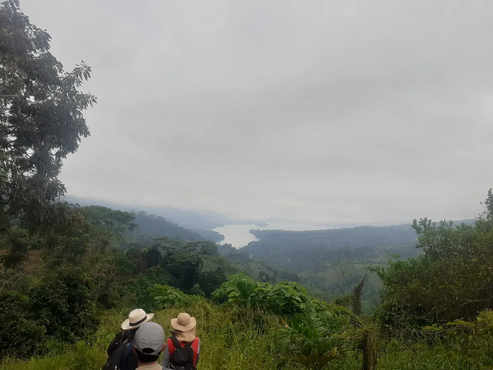 Panorámica del Rio Sogamoso, Santander, Colombia — Santander, Colombia