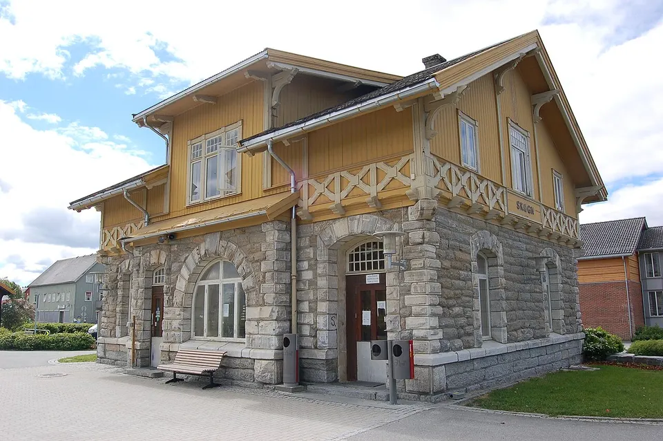 Skogn stasjon 1 — Trøndelag, Norway