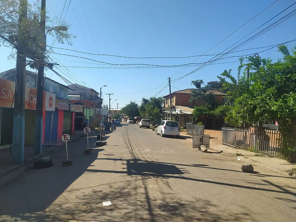 Calle principal de Nanawa (Ex Puerto Elsa) — PRESIDENTE HAYES, Paraguay