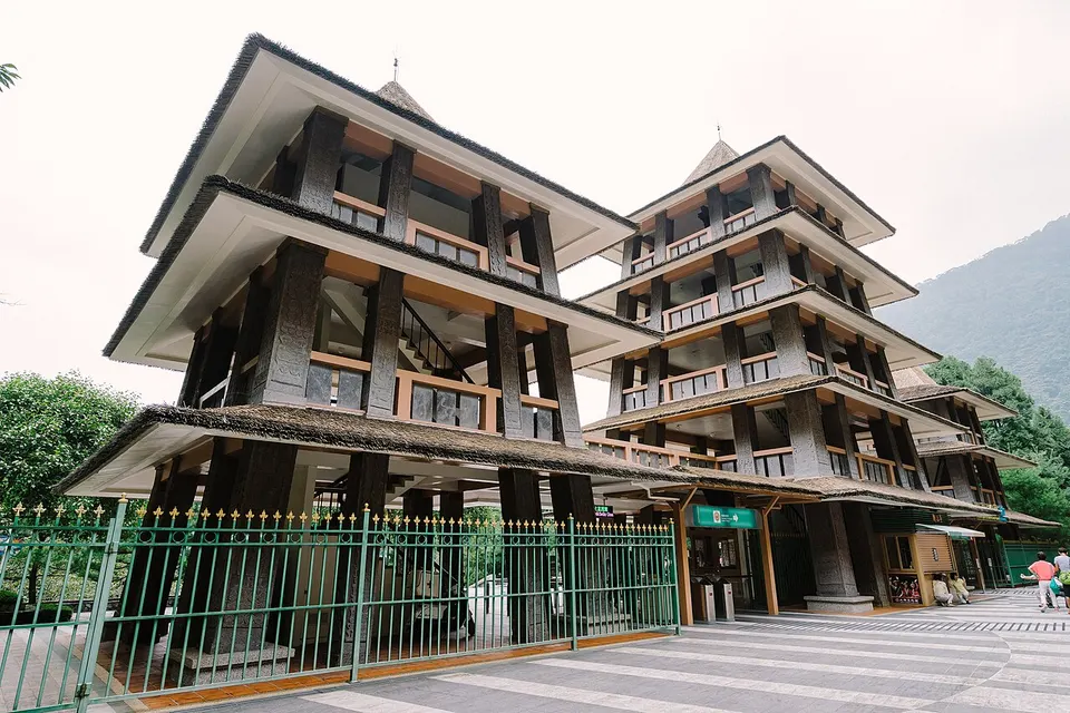 Observation Tower at Formosan Aboriginal Culture Village on 5 September 2015 — Nantou County, Taiwan