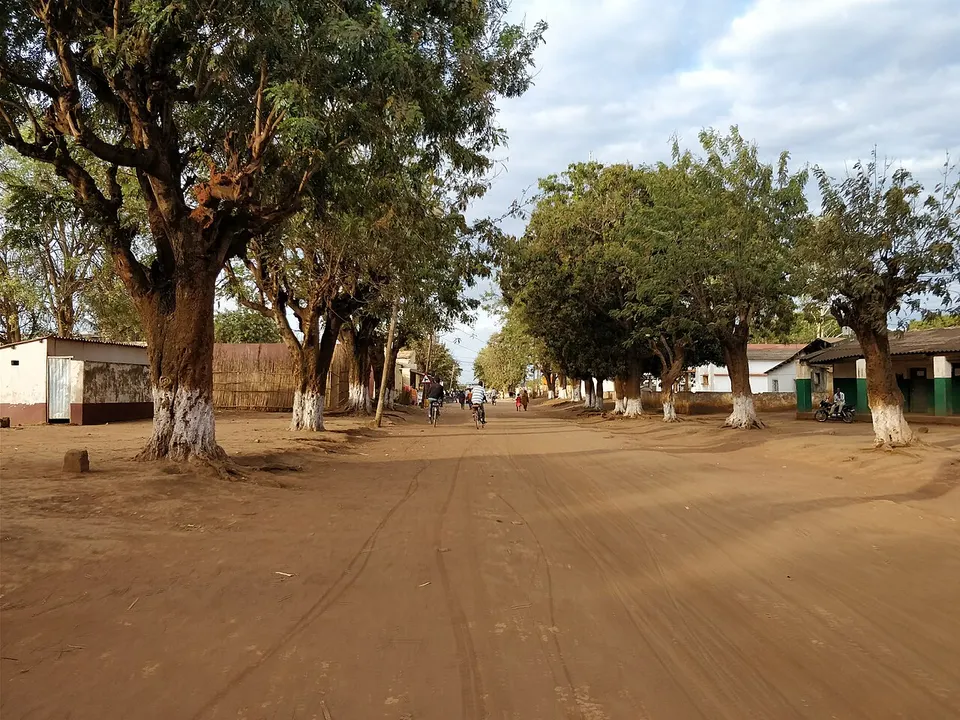 A street in Mandimba, Niassa, Mozambique — Niassa, Mozambique