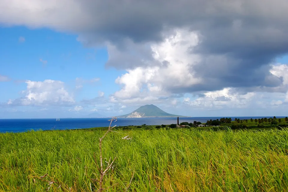 St. Eustatius from St Kitts - approx 10 miles - panoramio — Saint Paul Capisterre, Saint Kitts and Nevis