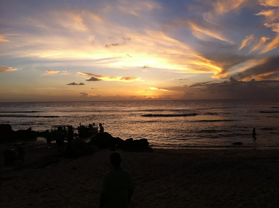 Sunset — Aiwo, Nauru