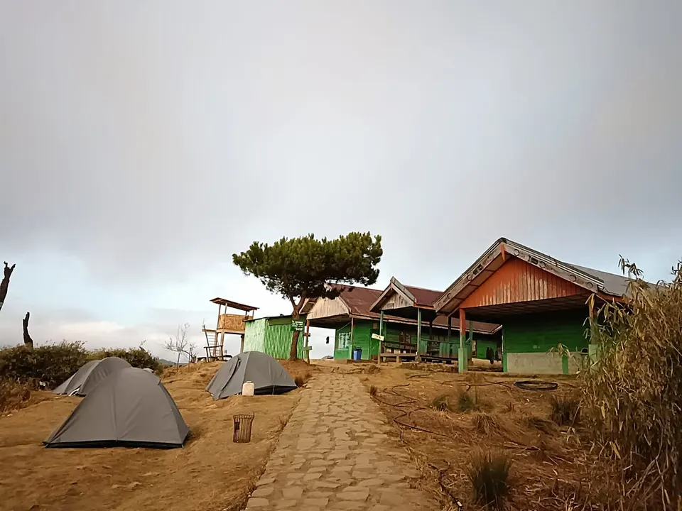 Riverside campsite — Assam, India