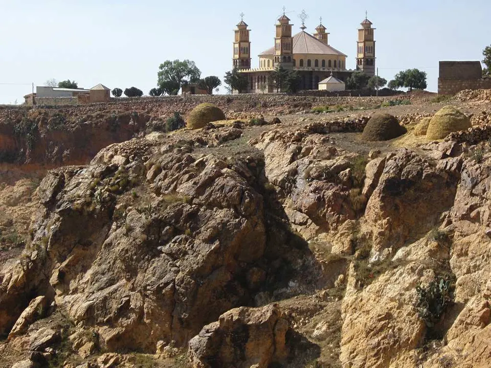 Church in Wekerti (8351471255) — Debub Region, Eritrea