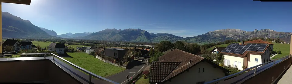 Panoramic view from Hunsrücken, Eschen LI - panoramio — Eschen, Liechtenstein