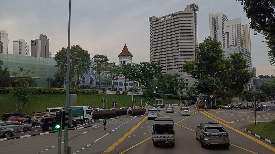 City skyline and tree-lined streets — CENTRAL REGION, Singapore