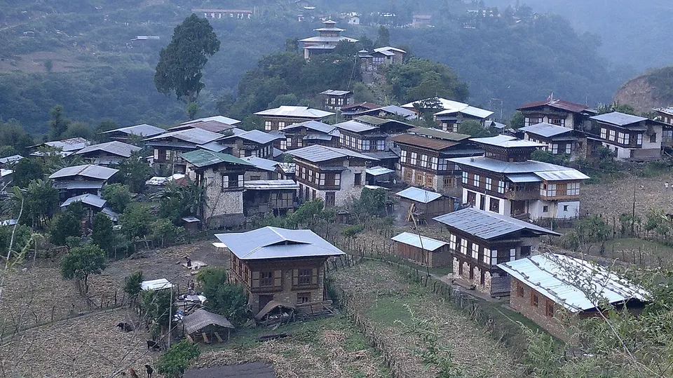 Khoma village, Lhuntse Dzongkha — Lhuntse, Bhutan