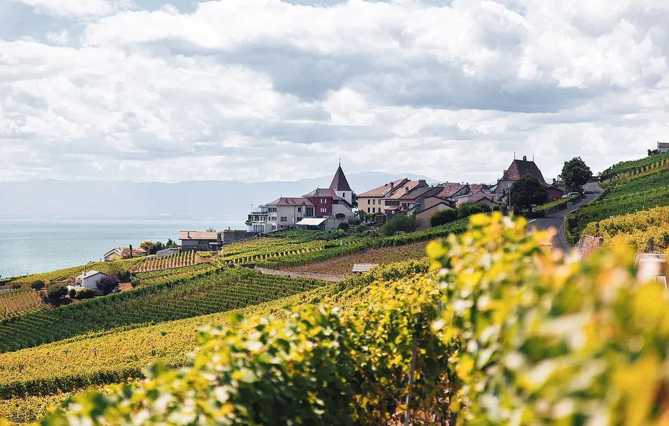 Hillside village (Unsplash) — Vaud, Switzerland