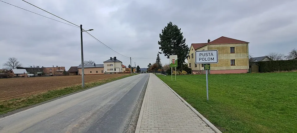 Obrázek v Pusté Polomi v Opavské ulici — Moravskoslezský kraj, Czechia