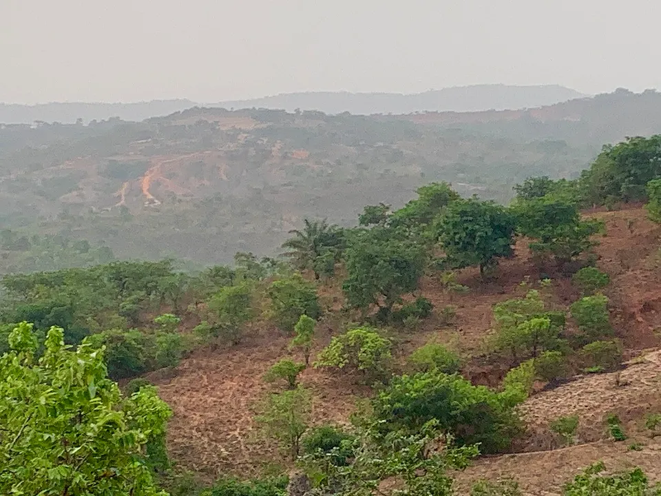 Wooded hills and valley — Anambra, Nigeria