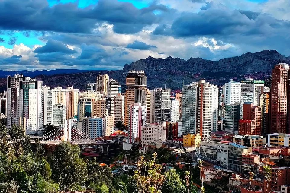 Vista del centro de La Paz — La Paz, Bolivia