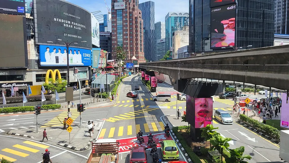 Bukit Bintang junction in 2024 2 — Kuala Lumpur, Malaysia