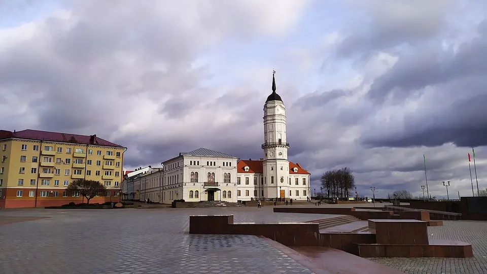 Mahilioŭ, ratuša. Магілёў, ратуша (2020) — Mogilev, Belarus