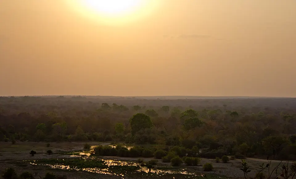 Mole sunset (5445857567) — Savannah Region, Ghana