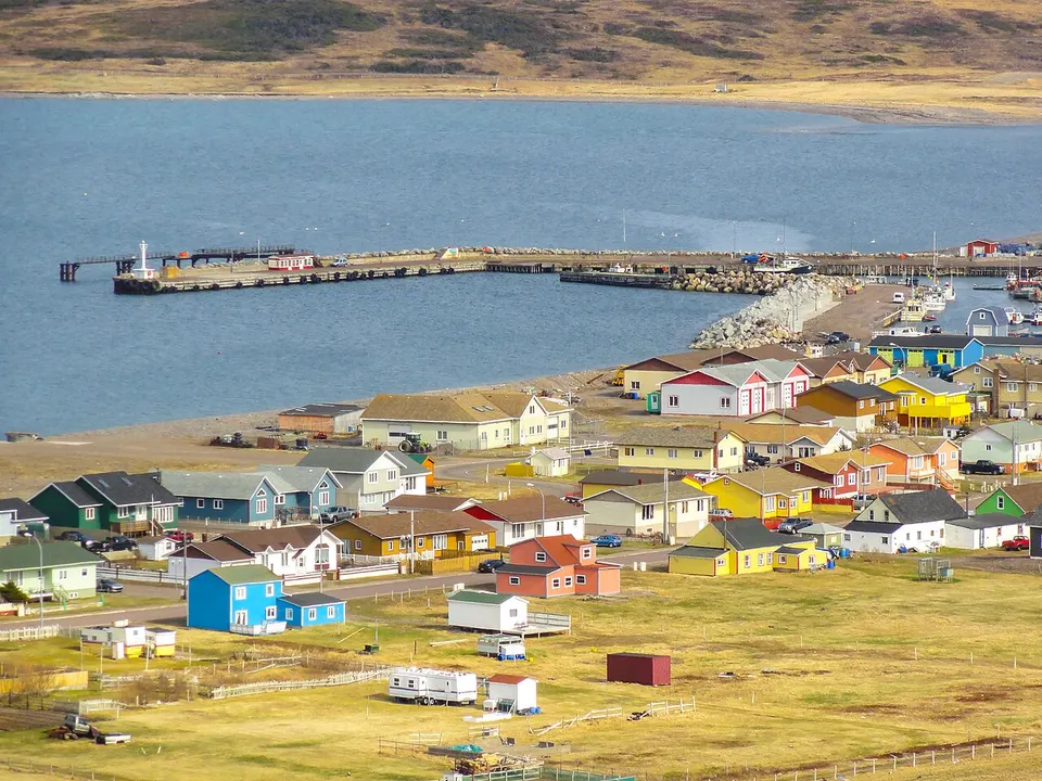 Vue de Miquelon — Miquelon-Langlade, Saint Pierre and Miquelon