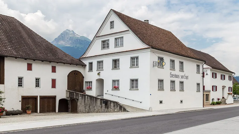 Gasthaus zum Engel in Balzers, Liechtenstein — Balzers, Liechtenstein