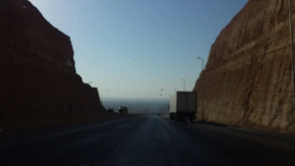 طريق بين جبلين - 2 - panoramio — Al-Qassim Region, Saudi Arabia