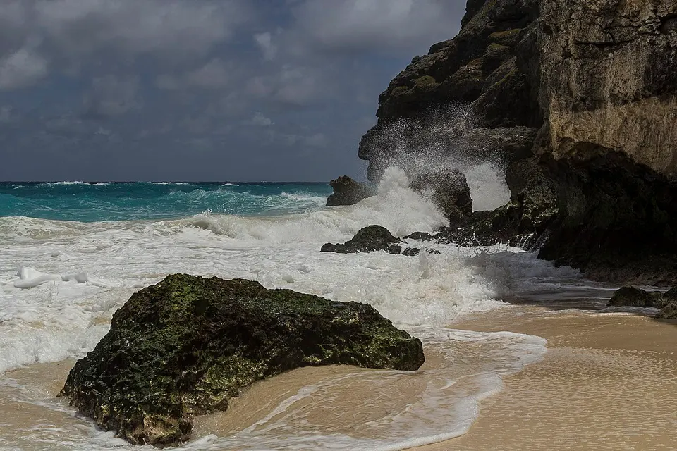 Cliffs and Rocks at Foul Bay — Saint Philip, Barbados
