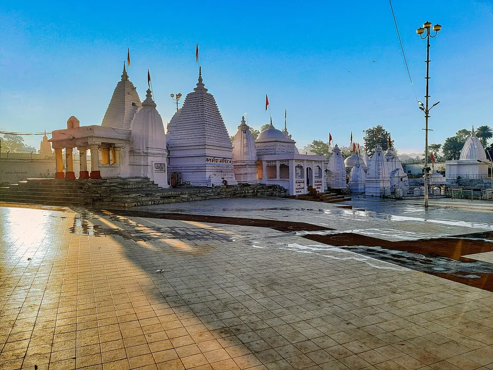 Temple courtyard — Madhya Pradesh, India
