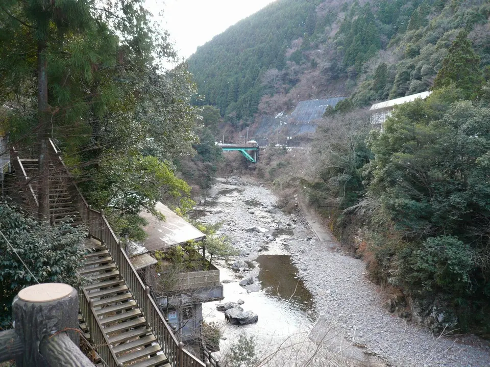 Rocky river gorge — Wakayama Prefecture, Japan