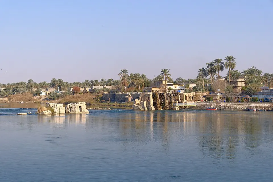 Hit Waterwheels 01 — Al-Anbar, Iraq