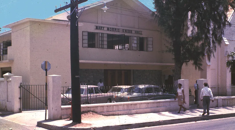 Mary Morris-Knibb Hall 1963 — Kingston, Jamaica