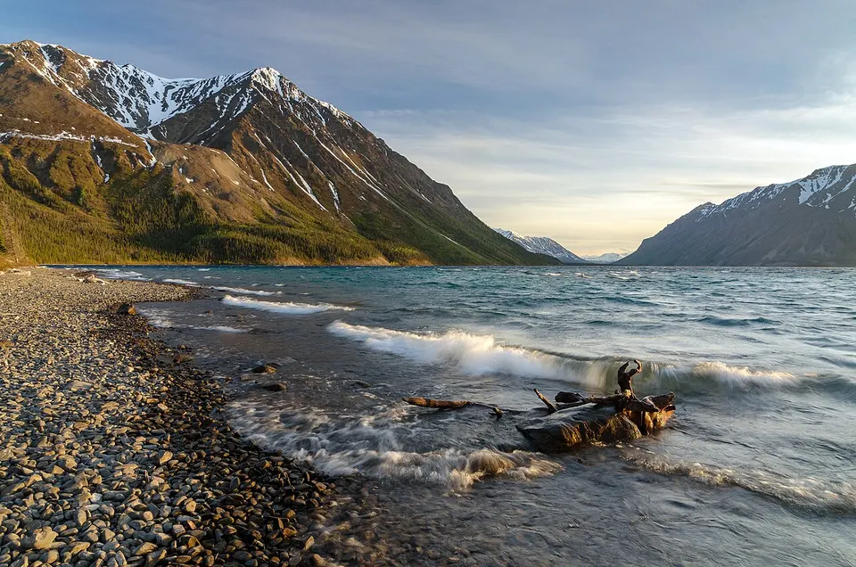 Kathleen Lake in Kluane National Park and Reserve — Yukon, Canada