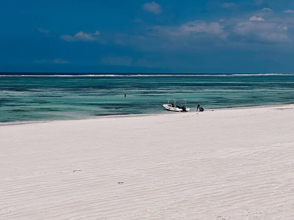 Beach at Matemwe, Kaskazini A, Unguja North, Zanzibar — Zanzibar North, Tanzania
