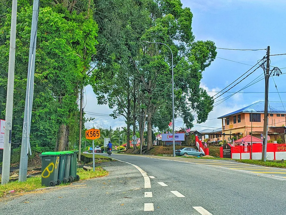 Jata jalan K565 — Kedah, Malaysia