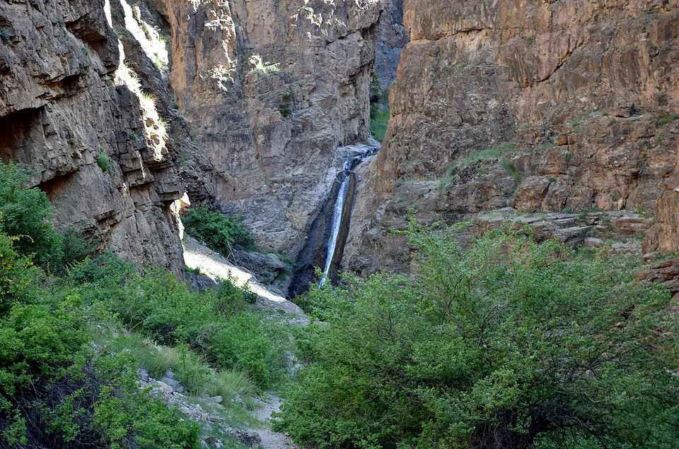 Neteh - Waterfall in Yoush road - panoramio — Mazandaran, Iran