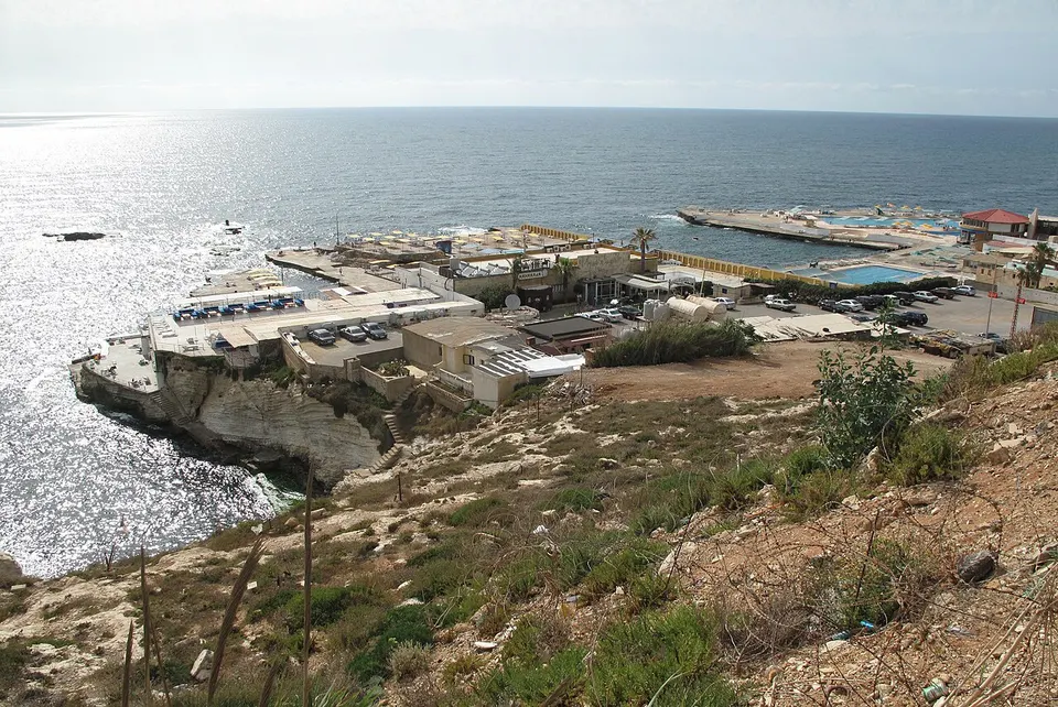 The Mediterranean coast — Beyrouth, Lebanon